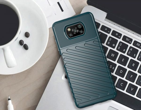 Θήκη Κινητού Thunder Case Flexible Tough Rugged για Xiaomi - Poco X3 NFC / X3 Pro - Πράσινο
