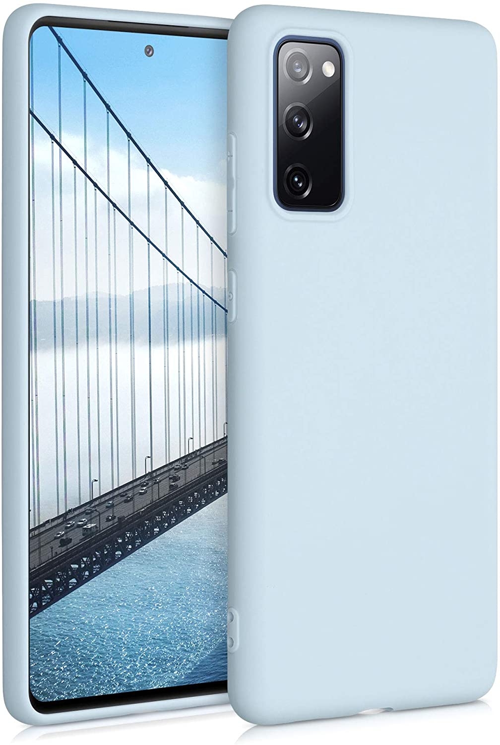 Θήκη σιλικόνης για Samsung Galaxy S20 FE μπλέ