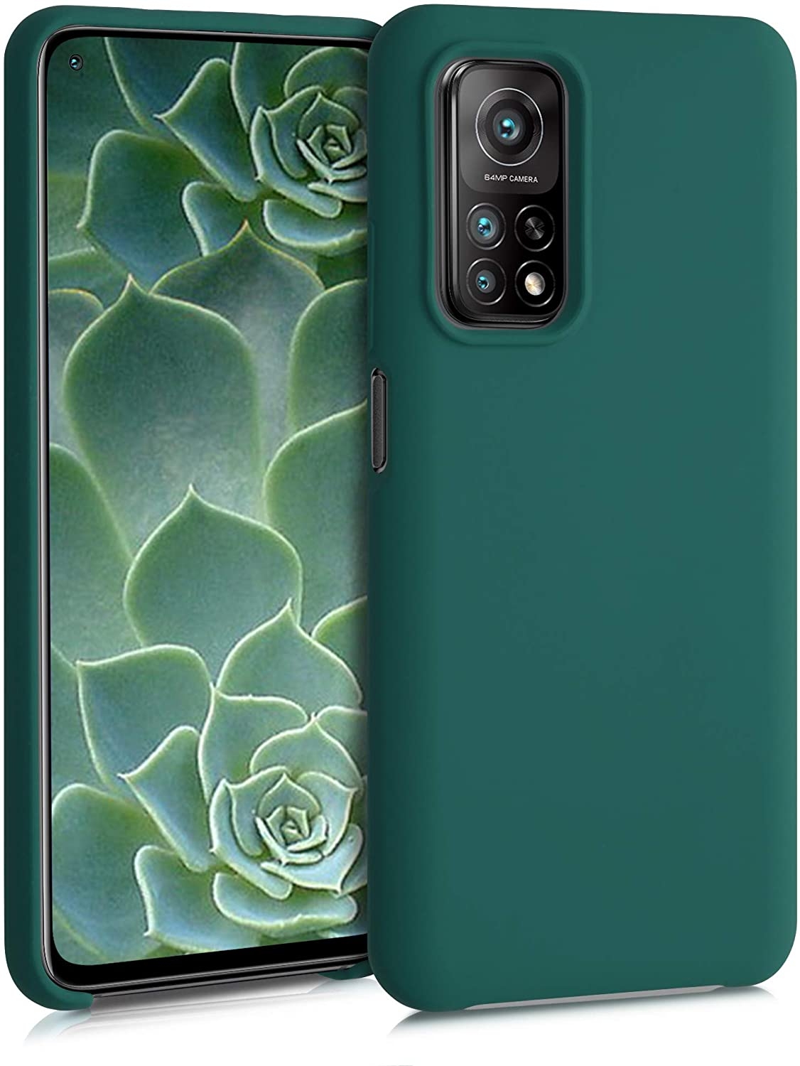 Ανθεκτική θήκη σιλικόνης Xiaomi Mi 10T / Mi 10T Pro πράσινη