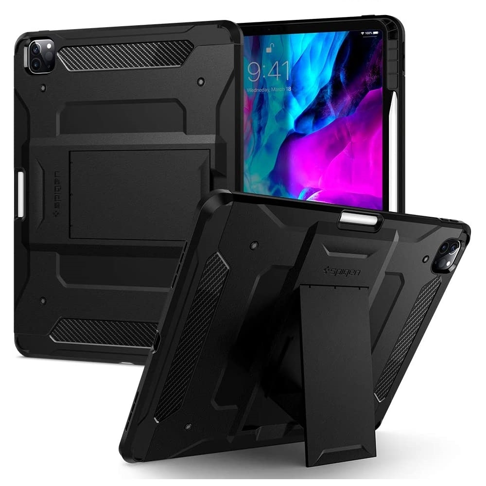 Spigen iPad Pro 12.9'' 2020/2018 Tough Armor Black (ACS01027)