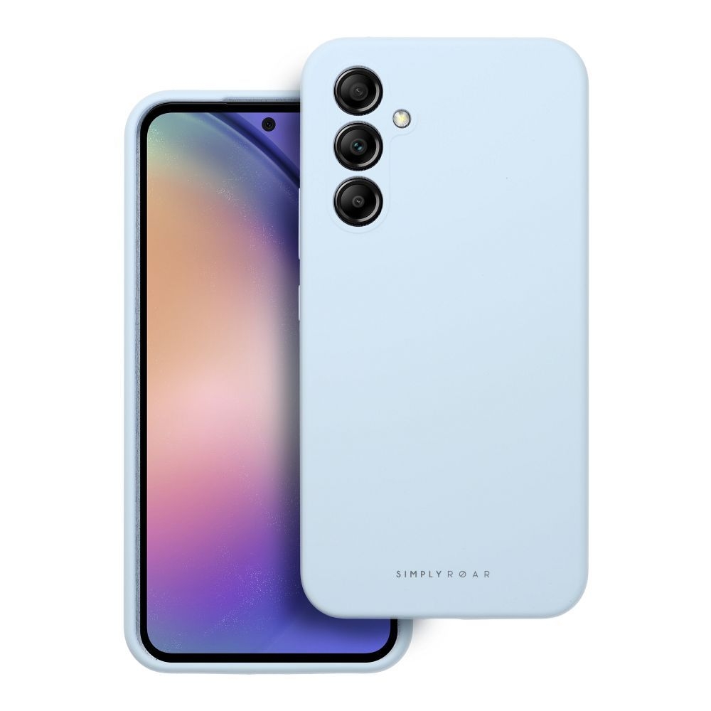 Roar Cloud-Skin Case - for Samsung Galaxy A54 5G Light Blue