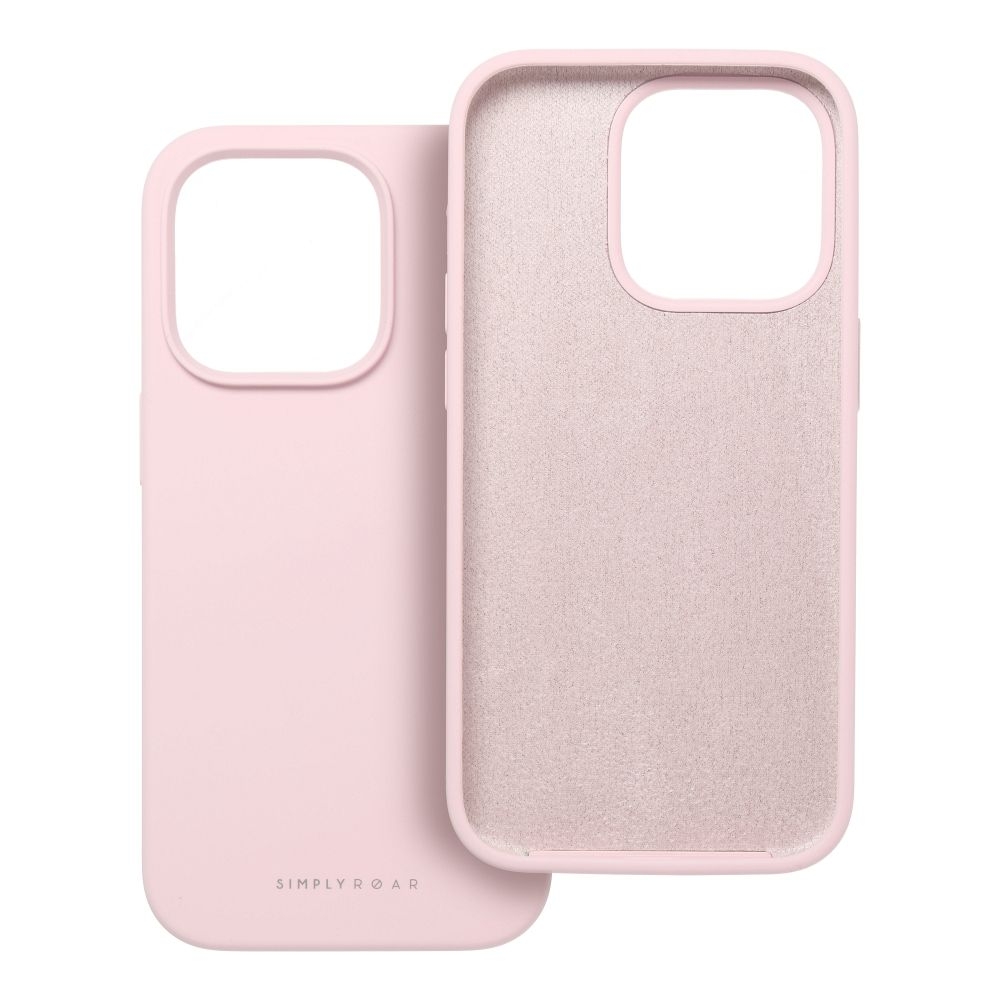 Roar Cloud-Skin Case - for iPhone 13 Light Pink
