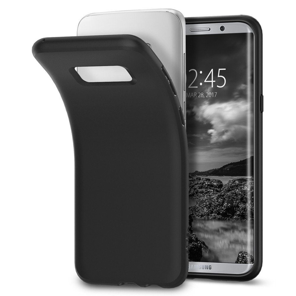 Spigen Galaxy S8 Liquid Crystal Matte Black (565CS21613)