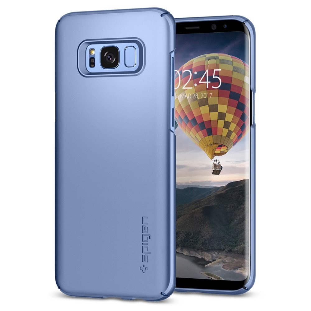 Spigen Galaxy S8+ Thin Fit Coral Blue (571CS21677)