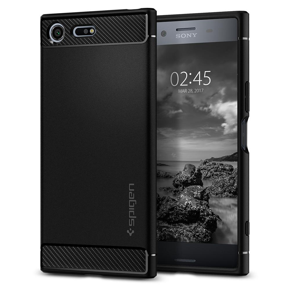 Spigen Xperia XZ Premium Rugged Armor Black (G10CS21968)