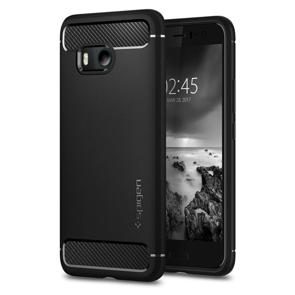 Spigen HTC U 11 Case Rugged Armor Black (H11CS21938)
